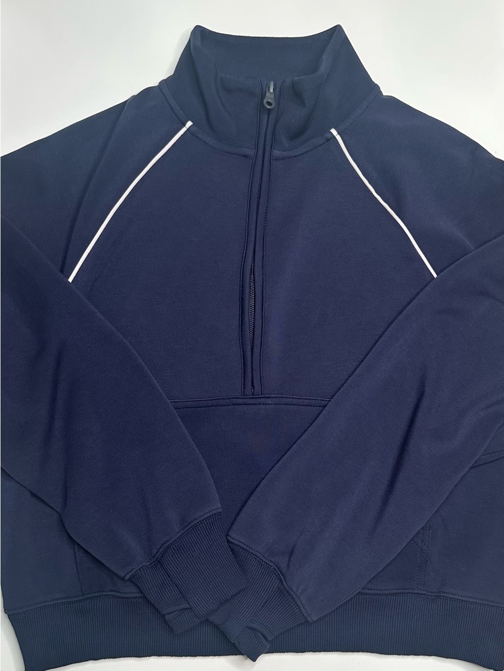 Aerie Offline Navy Quarter Zip Sz Medium
